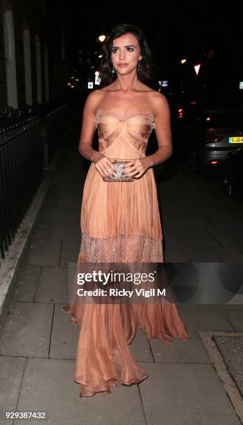 Lucy Mecklenburgh seen attending The Bardou Foundation: International Women's Day Gala at The Hospital Club on March 8, 2018 in London, England.
