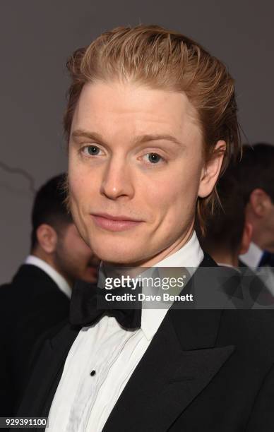 Freddie Fox attends the Hope and Homes for Children 'Once Upon A Time Ball' at One Marylebone on March 8, 2018 in London, England.