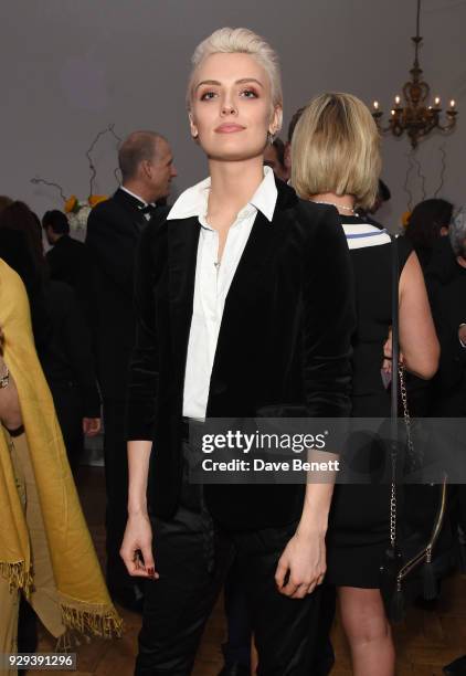 Wallis Day attends the Hope and Homes for Children 'Once Upon A Time Ball' at One Marylebone on March 8, 2018 in London, England.