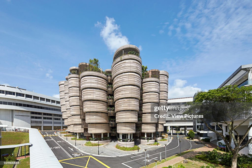 Ntu Gradeway Distant view of NTU learning hub on campus. NTU - Nanyang... News Photo ...