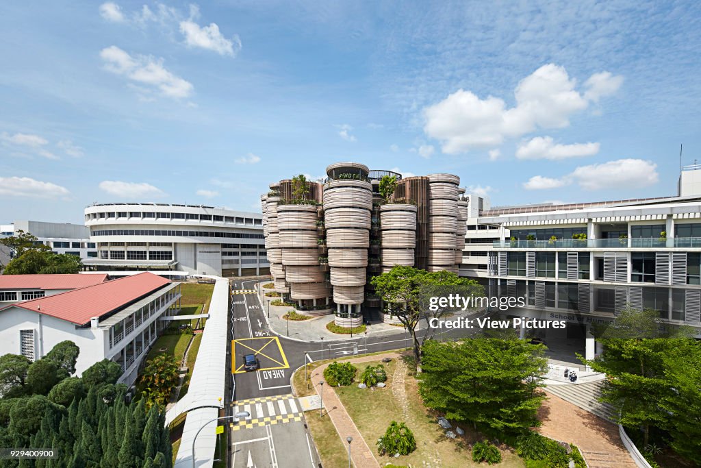 Ntu Gradeway Distant elevated view towards Learning Hub on NTU campus. NTU -... News ...