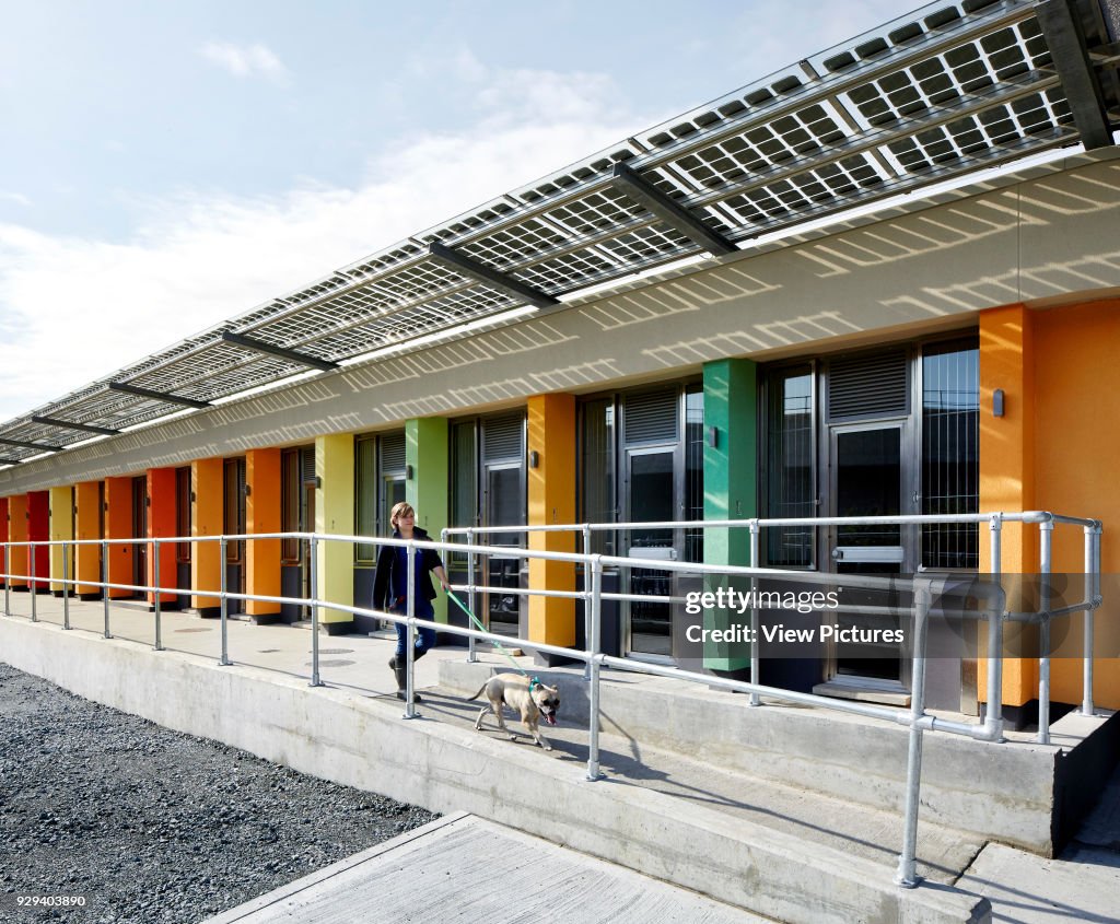 Battersea Dogs & Cats Home, London, United Kingdom. Architect: Jonathan Clark Architects, 2015.