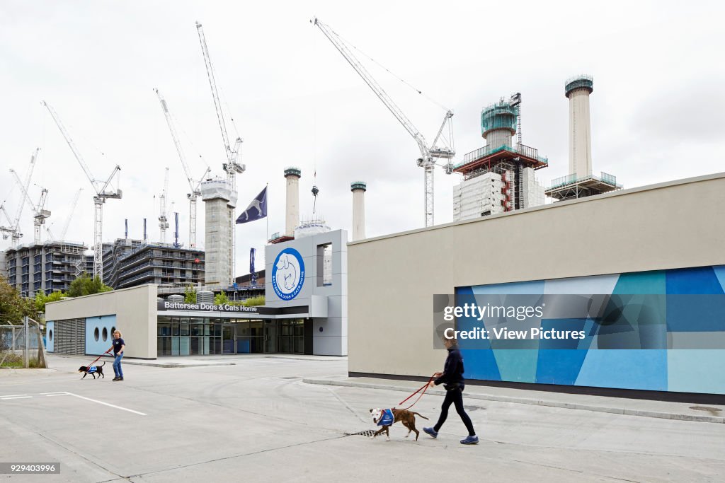 Battersea Dogs & Cats Home, London, United Kingdom. Architect: Jonathan Clark Architects, 2015.