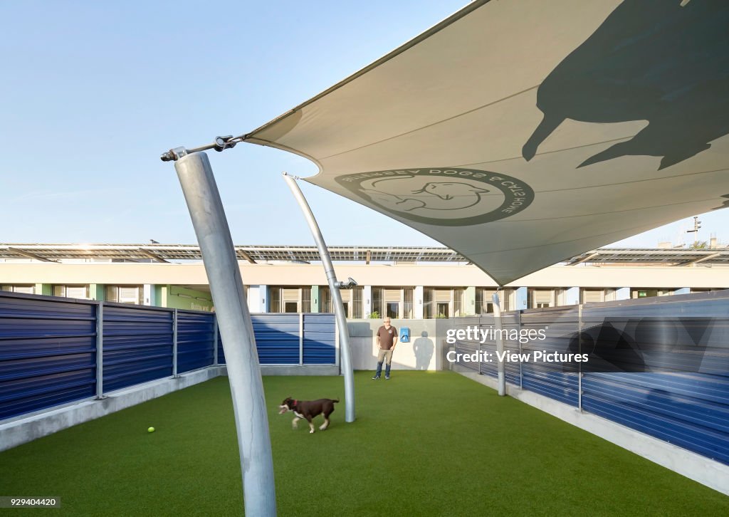 Battersea Dogs & Cats Home, London, United Kingdom. Architect: Jonathan Clark Architects, 2015.