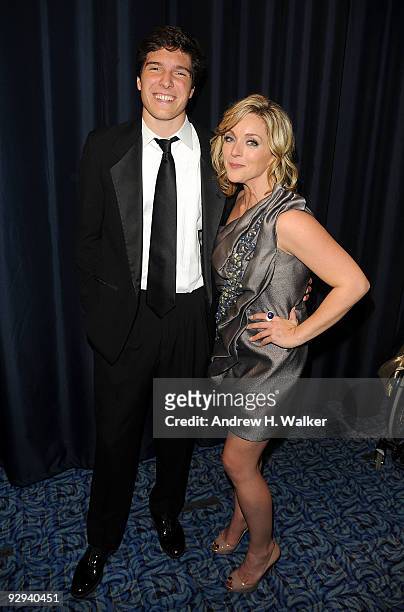 Will Reeve and actress Jane Krakowski attend the Christopher & Dana Reeve Foundation 19th Annual "A Magical Evening" Gala at the Marriott Marquis on...