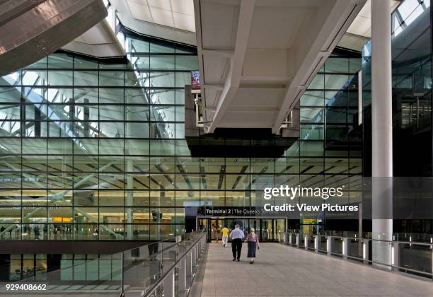 Heathrow Terminal Two - The Queen's Terminal.