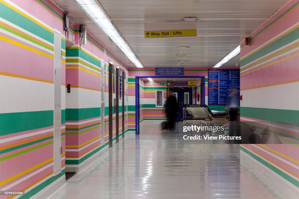 St Mary's Hospital, London, United Kingdom. Architect: Bridget Riley, 2014.