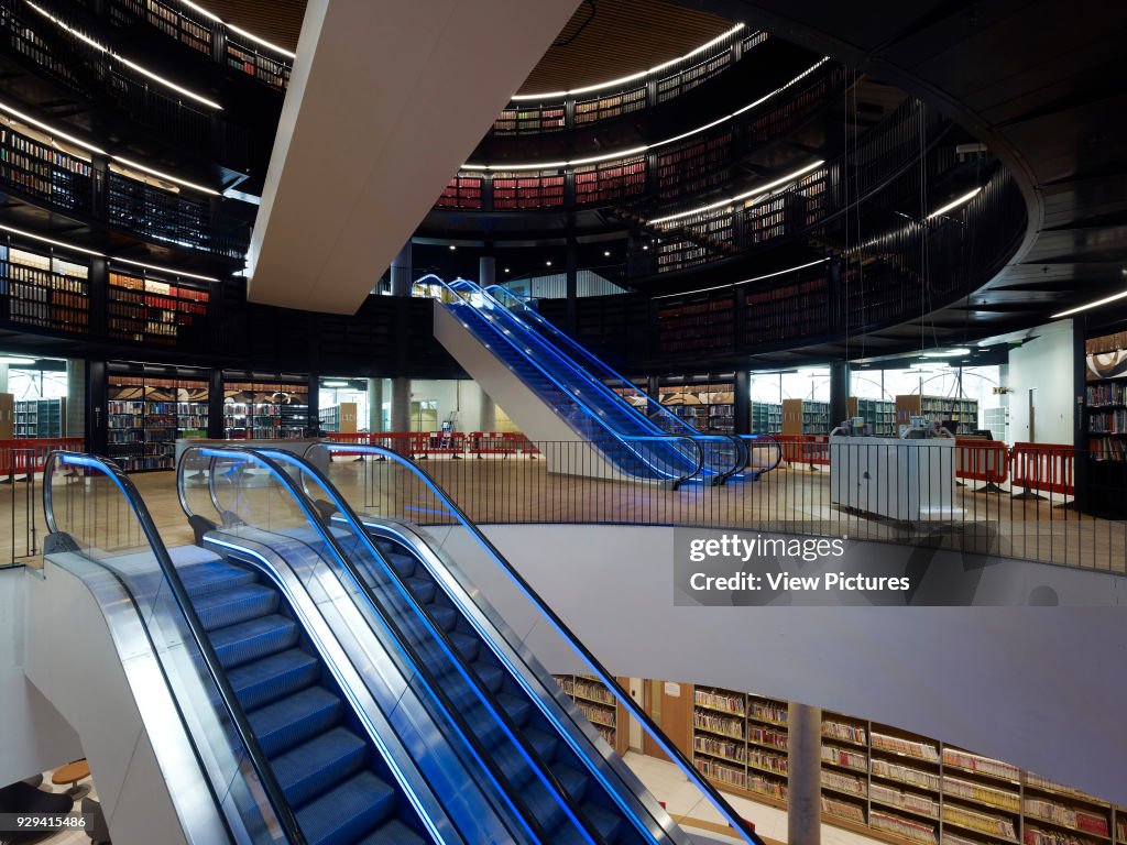 Library of Birmingham, Birmingham, United Kingdom. Architect: Mecanoo Architecten, 2013.