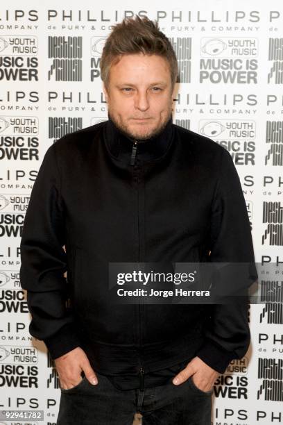 Photographer Rankin attends the Destroy/Rankin Private View at Phillips de Pury on November 9, 2009 in London, England.