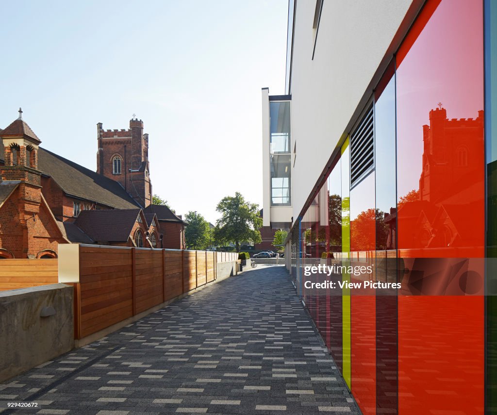 Streatham Hub Leisure Development, London, United Kingdom. Architect: Michael Aukett Architects Limited, 2014.