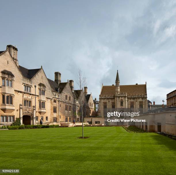 Longwall Library Oxford University Building Photos and Premium High Res Pictures - Getty ...