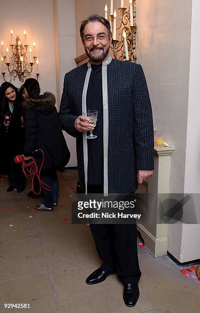 Kabir Bedi attends the Royal Rajasthan charity Gala on November 9, 2009 in London, England.