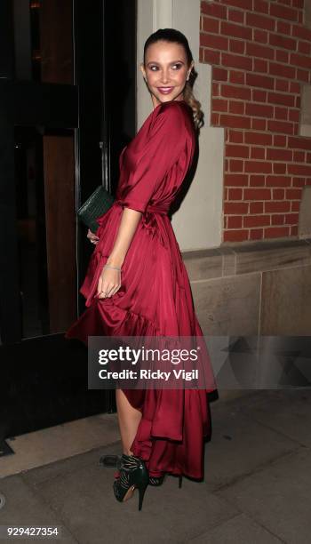 Guest seen attending The Bardou Foundation: International Women's Day Gala at The Hospital Club on March 8, 2018 in London, England.