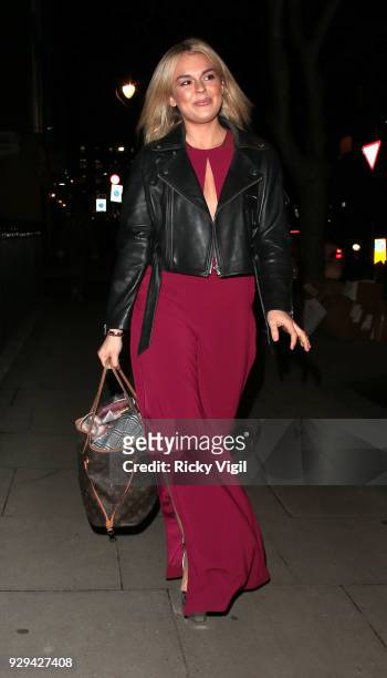 Tallie Storm seen attending The Bardou Foundation: International Women's Day Gala at The Hospital Club on March 8, 2018 in London, England.