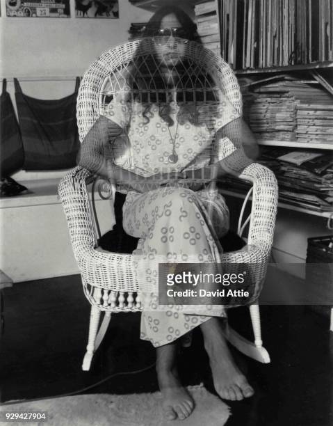 Feminist artist Dotty Attie poses for a portrait circa 1974 in New York City, New York.
