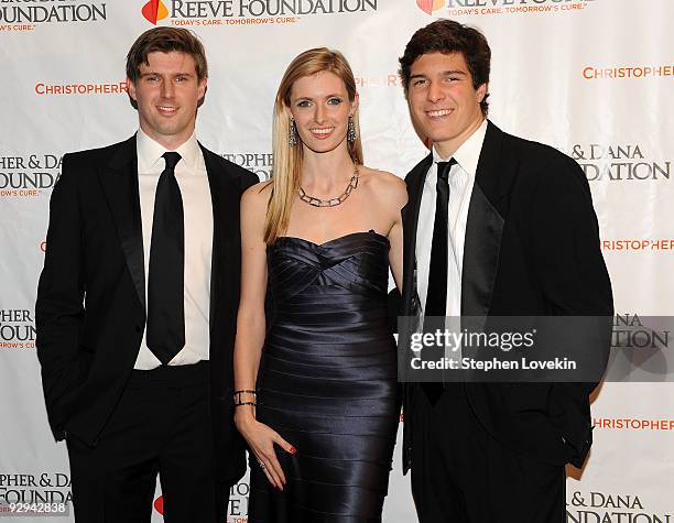 Will Reeves Alexandra Reeves Matthew Reeves The Christopher & Dana Reeve Foundation Hosts Photos and Premium High ...