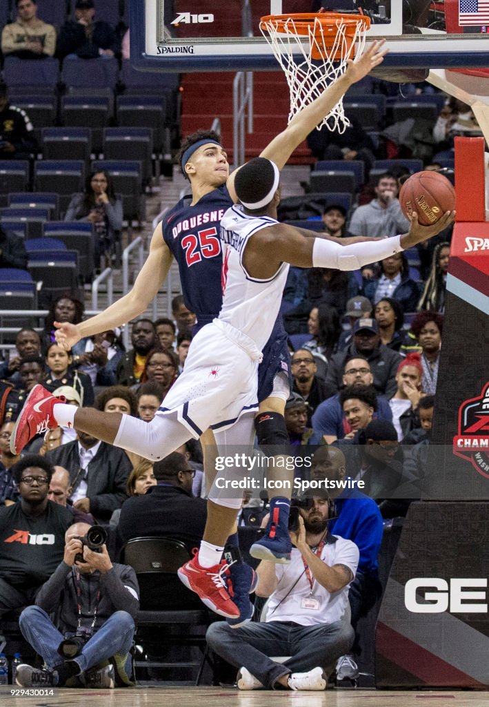 COLLEGE BASKETBALL: MAR 08 Atlantic 10 Championship - Richmond v Duquesne