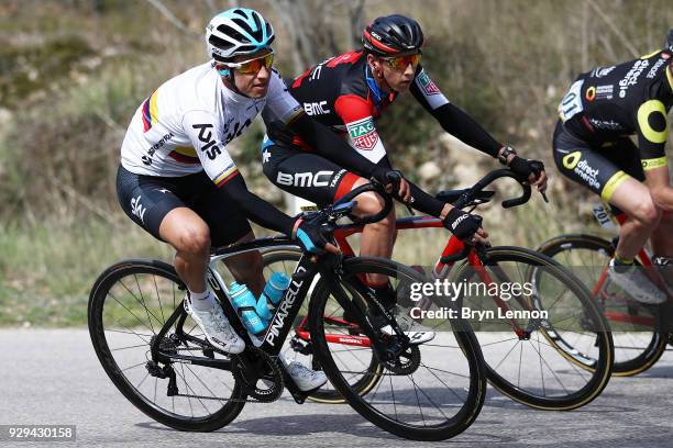 Sergio Henao of Colombia and Team Sky on March 8, 2018 in Salon-de-Provence, France.