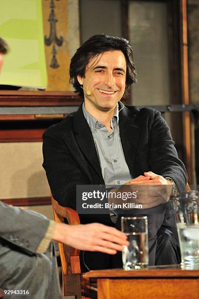 Writer and director Noah Baumbach speaks at Live From The NYPL at The New York Public Library on November 9, 2009 in New York City.