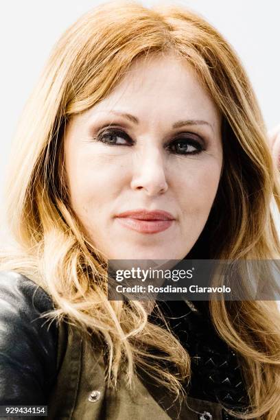 Italian Criminologist Roberta Bruzzone attends 'Tempo Di Libri' book show on March 8, 2018 in Milan, Italy.