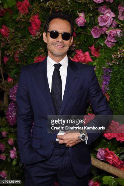 Marc Anthony attends the Maestro Cares Third Annual Gala Dinner at Cipriani Wall Street on March 8, 2018 in New York City.