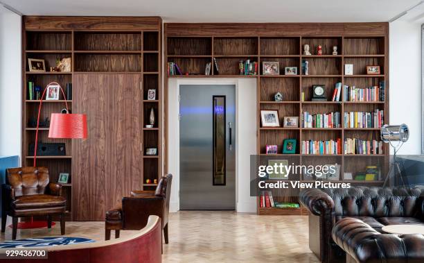 Office lounge. Alfred Mews Offices, London, United Kingdom. Architect: Cove Burgess Architects, 2016.