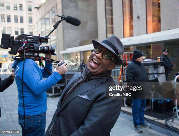 Al Roker on Thursday, Mar. 8, 2018 --