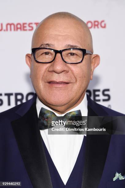 Maestro Cares Foundation co-founder Henry Cardenas attends the Maestro Cares Third Annual Gala Dinner at Cipriani Wall Street on March 8, 2018 in New...