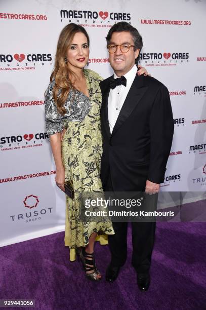 President of the Inter-American Development Bank Luis Alberto Moreno attends the Maestro Cares Third Annual Gala Dinner at Cipriani Wall Street on...