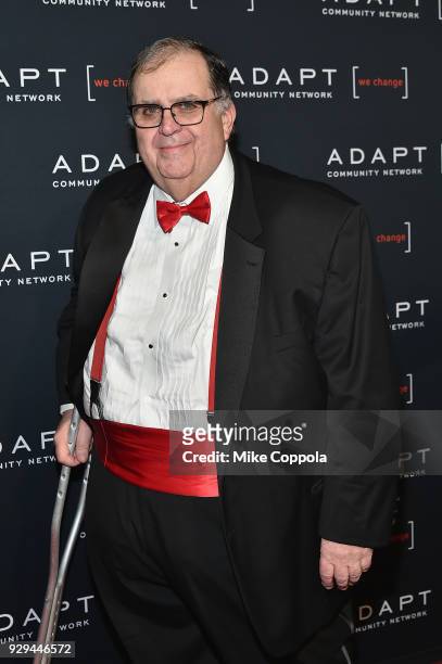 Of ADAPT Community Network, Edward R. Matthews attends the Adapt Leadership Awards Gala 2018 at Cipriani 42nd Street on March 8, 2018 in New York...
