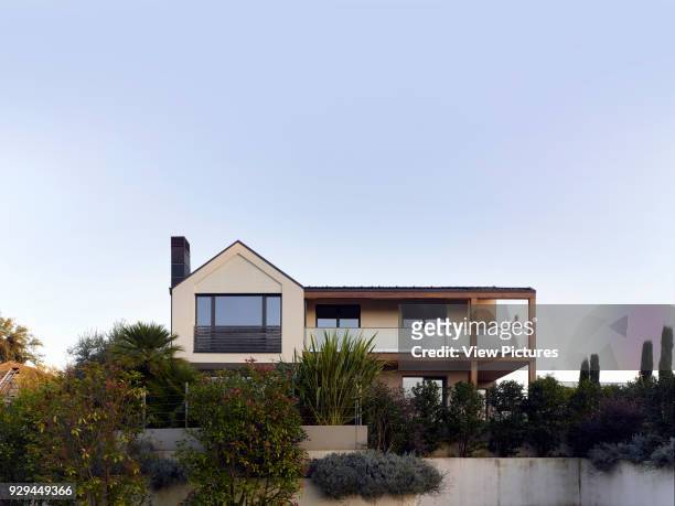 House in landscape. Sarmede House, Sarmede, Italy. Architect: Tate Harmer, 2015.