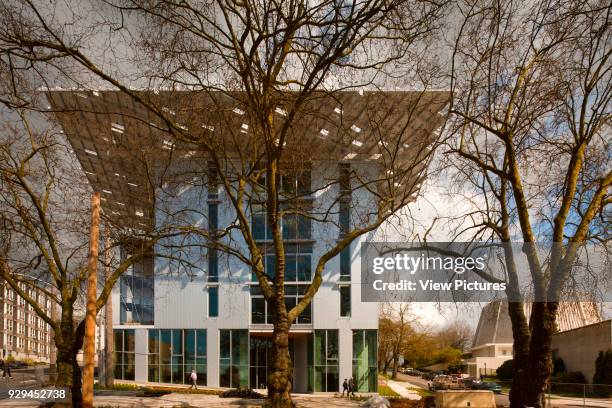 Bullitt Center, Seattle, United States. Architect: Miller Hull Partnership , 2013. Exterior facade.