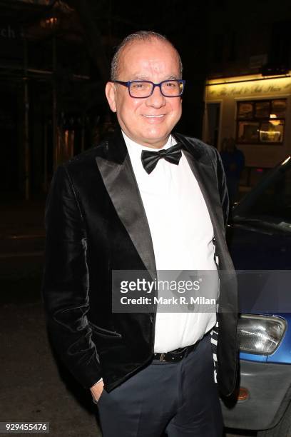 Touker Suleyman attending the Bardou Foundation International Women's Day celebration at the Hospital Club on March 8, 2018 in London, England.