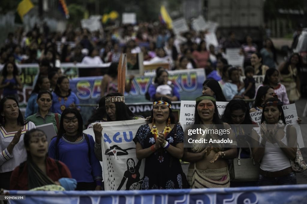 International Women's Day in Ecuador