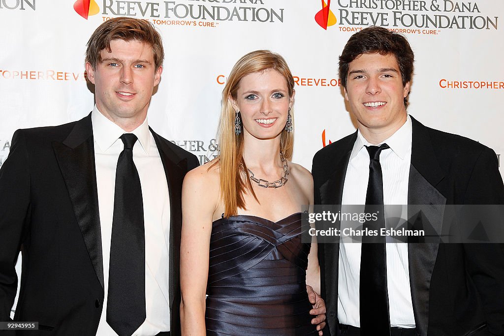 Will Reeves Alexandra Reeves Matthew Reeves Matthew Reeve, Alexandra Reeve and Will Reeve attend the Christopher ...
