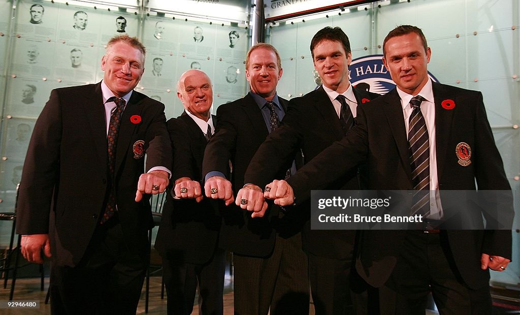 Hockey Hall of Fame Induction Photo Opportunity