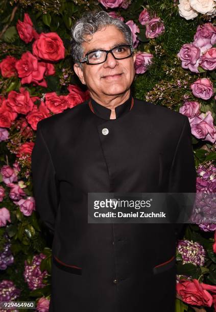 Deepak Chopra attends the 2018 Maestro Cares Gala at Cipriani Wall Street on March 8, 2018 in New York City.
