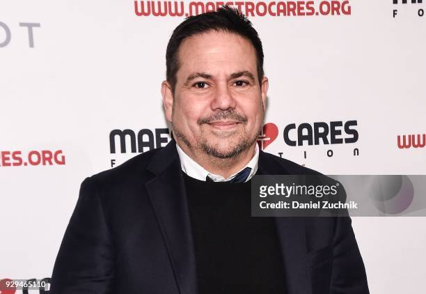 Narciso Rodriguez attends the 2018 Maestro Cares Gala at Cipriani Wall Street on March 8, 2018 in New York City.