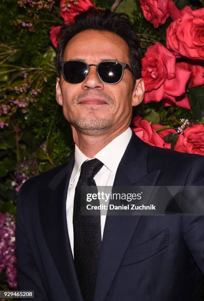 Marc Anthony attends the 2018 Maestro Cares Gala at Cipriani Wall Street on March 8, 2018 in New York City.