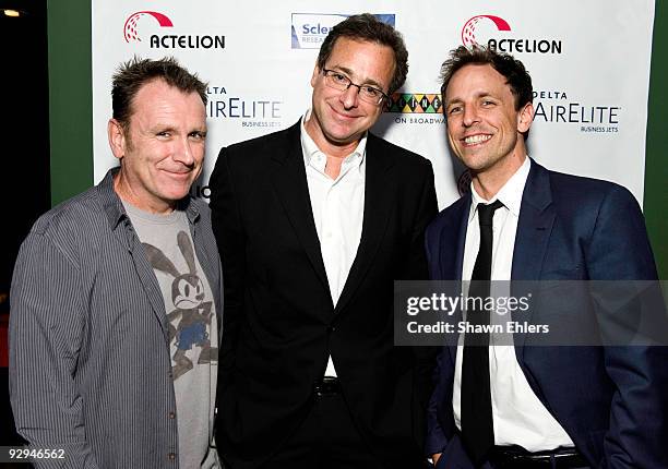 Comedian Colin Quinn comedian, comedian Bob Saget and comedian Seth Meyers attend Cool Comedy Hot Cuisine 2009 Benefiting The Scleroderma Research...