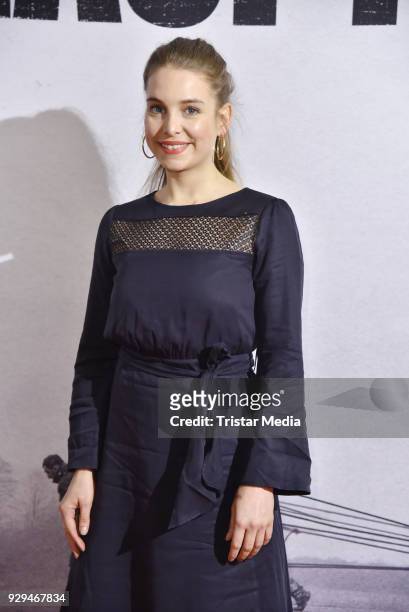 Sina Martens attends the premiere of 'Der Hauptmann' at Kino International on March 8, 2018 in Berlin, Germany.