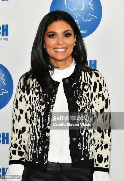 Fashion designer Rachel Roy attends International Women's Day United Nations Awards Luncheon on March 8, 2018 in New York City.