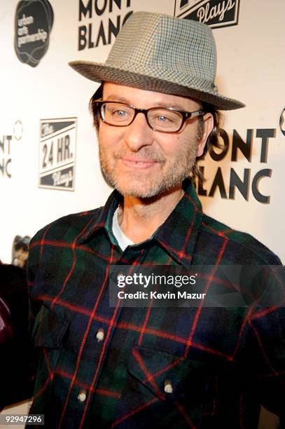 Fisher Stevens walks the red carpet at the 9th Annual 24 Hour Plays on Broadway After Party presented by MONTBLANC at The Opera Ballroom at Crest on...