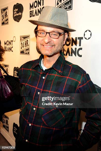 Fisher Stevens walks the red carpet at the 9th Annual 24 Hour Plays on Broadway After Party presented by MONTBLANC at The Opera Ballroom at Crest on...