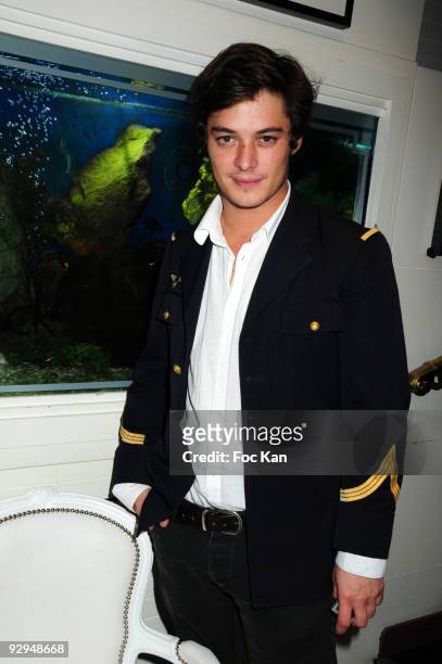 Actor Aurelien Wiik attends the Calvin Klein Party at the Palace Elysee on October 22, 2009 in Paris, France.