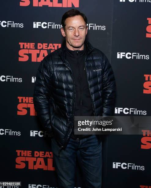 Jason Isaacs attends "The Death Of Stalin" New York premiere at AMC Lincoln Square Theater on March 8, 2018 in New York City.