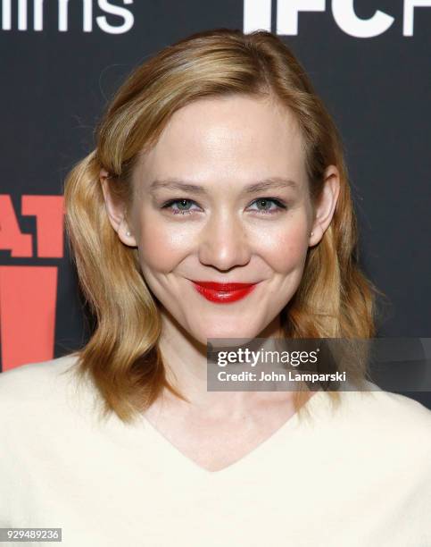 Louisa Krouse attends "The Death Of Stalin" New York premiere at AMC Lincoln Square Theater on March 8, 2018 in New York City.