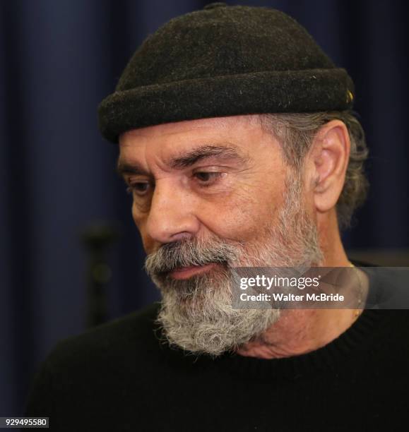 Bruce Sudano attends the press Meet & Greet for "Summer: The Donna Summer Musical" on March 8, 2018 at the New 42nd Street Studios, in New York City.