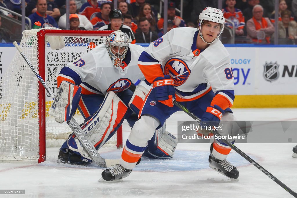 NHL: MAR 08 Islanders at Oilers