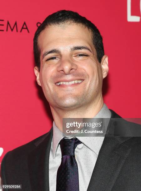 Producer Pouya Shahbazian poses for a photo at the screening of "Love, Simon" hosted by 20th Century Fox & Wingman at The Landmark at 57 West on...